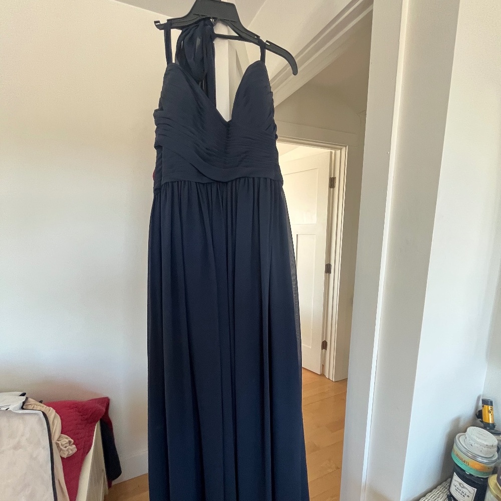Gather and Gown Navy Prom/Bridesmaid Dress